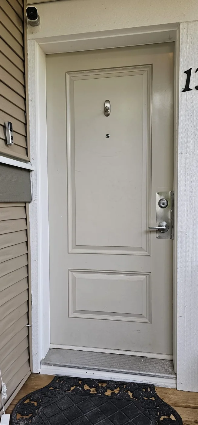Residential front entry door serviced by A+ Doors Inc in Vancouver